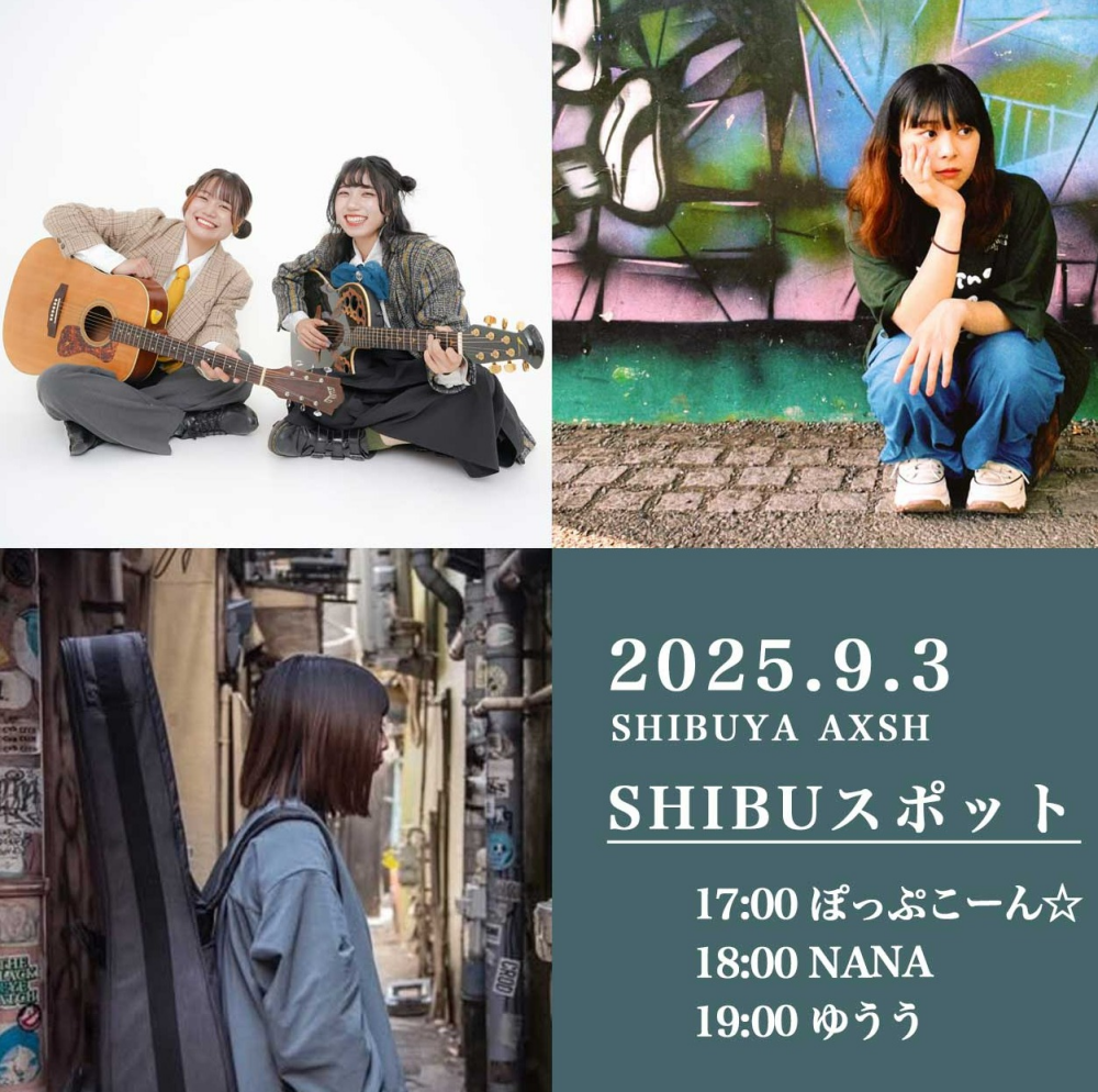 OPEN LIVE（ぽっぷこーん⭐　NANA　ゆうう）